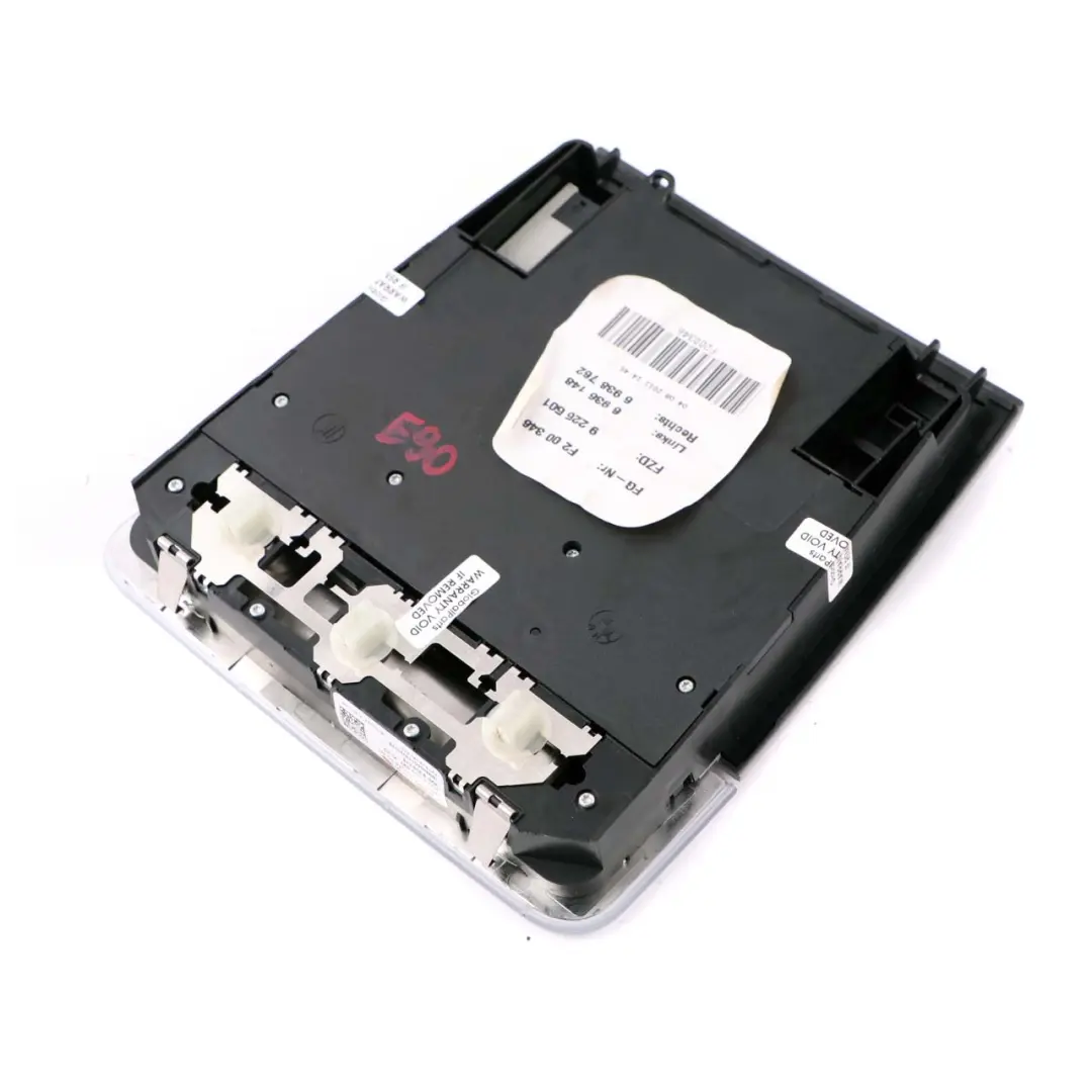 Switch Unit Roof Light Control Grey to BMW X1 E90 E91 E92 LCI E84 with Part number 9225501 BMW X1 E90 E91 E92 LCI E84 Switch Unit Roof Light Control Grey - SKU 9225501 - Part number 9225501