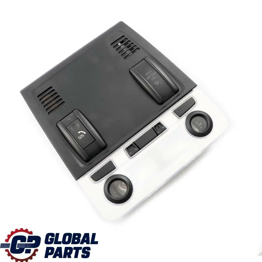 BMW E81 E87 E90 E92 LCI Roof Light Switch Unit Rear Centre - SKU 9225503-1 - Part number 9225503