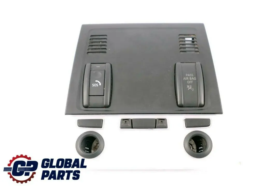 Roof Light Switch Unit Rear Centre 9205127 to BMW E81 E87 E90 E92 LCI with Part number 9225503 BMW E81 E87 E90 E92 LCI Roof Light Switch Unit Rear Centre 9205127 - SKU 9225503 - Part number 9225503