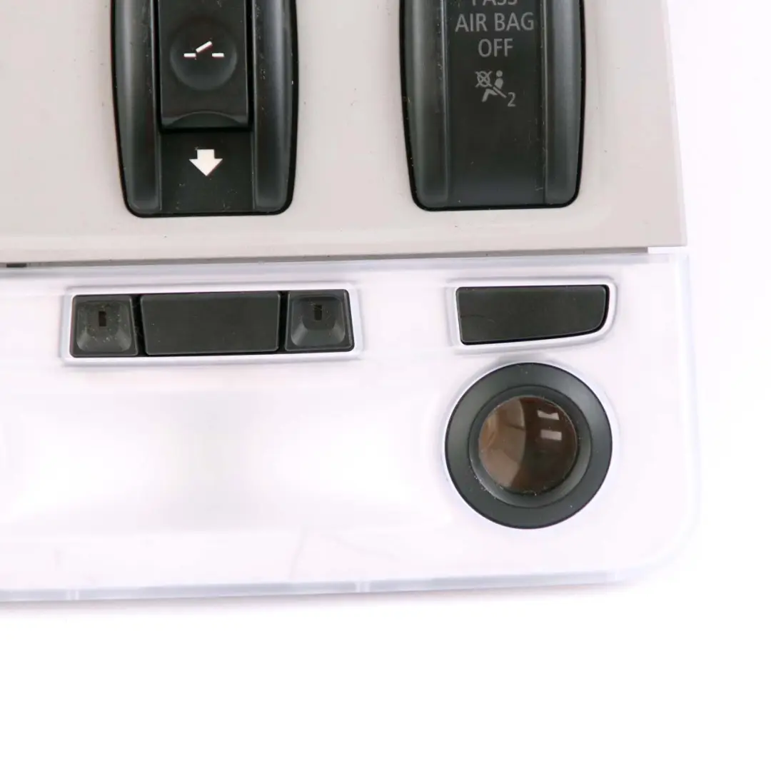 BMW E84 E91 1 Switch Panorama Roof Light Control Headliner Module Grey - SKU 9225508-1 - Part number 9225508