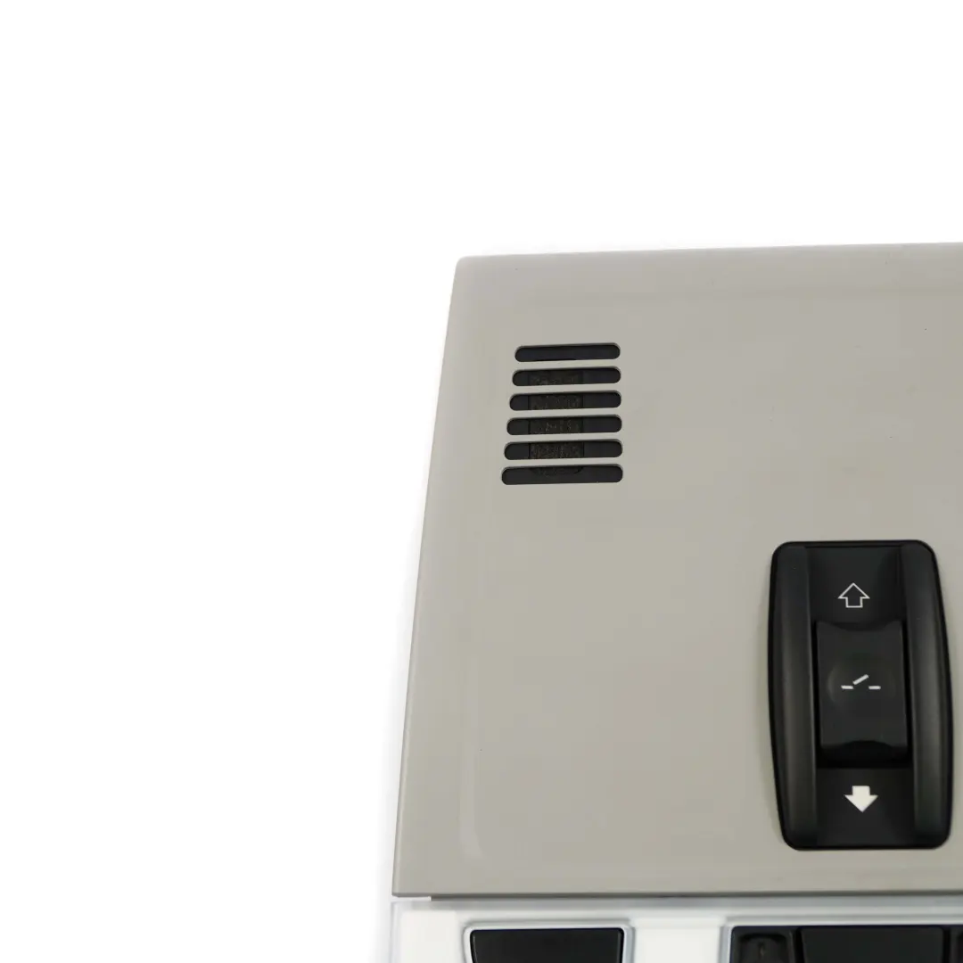 Switch Panorama Roof Light Control Headliner Module Grey to BMW E84 E91 with Part number 9225508 BMW E84 E91 Switch Panorama Roof Light Control Headliner Module Grey - SKU 9225508 - Part number 9225508