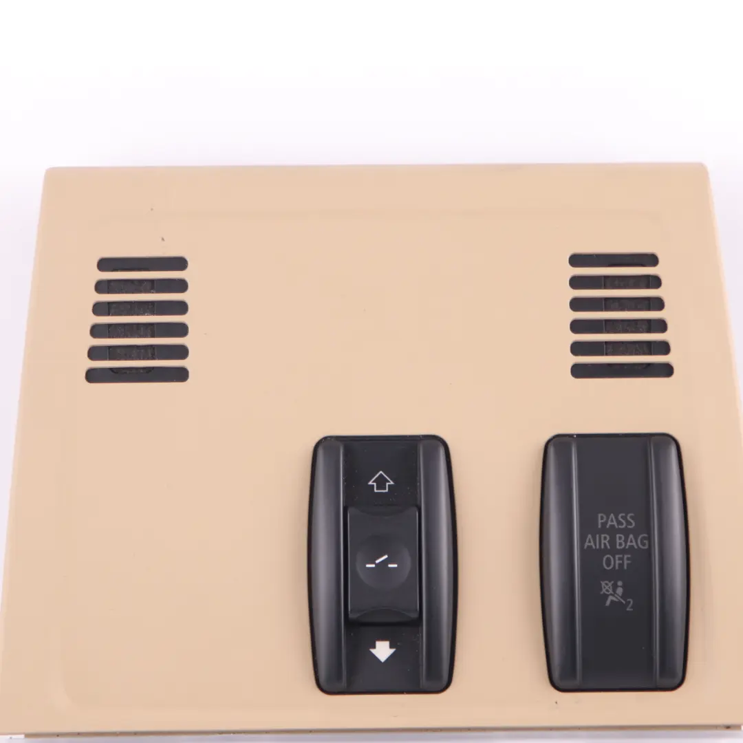 Roof Light BMW X1 E84 E91 Switch Control Unit Headliner Module Beige to with Part number 9225509 Roof Light BMW X1 E84 E91 Switch Control Unit Headliner Module Beige - SKU 9225509 - Part number 9225509