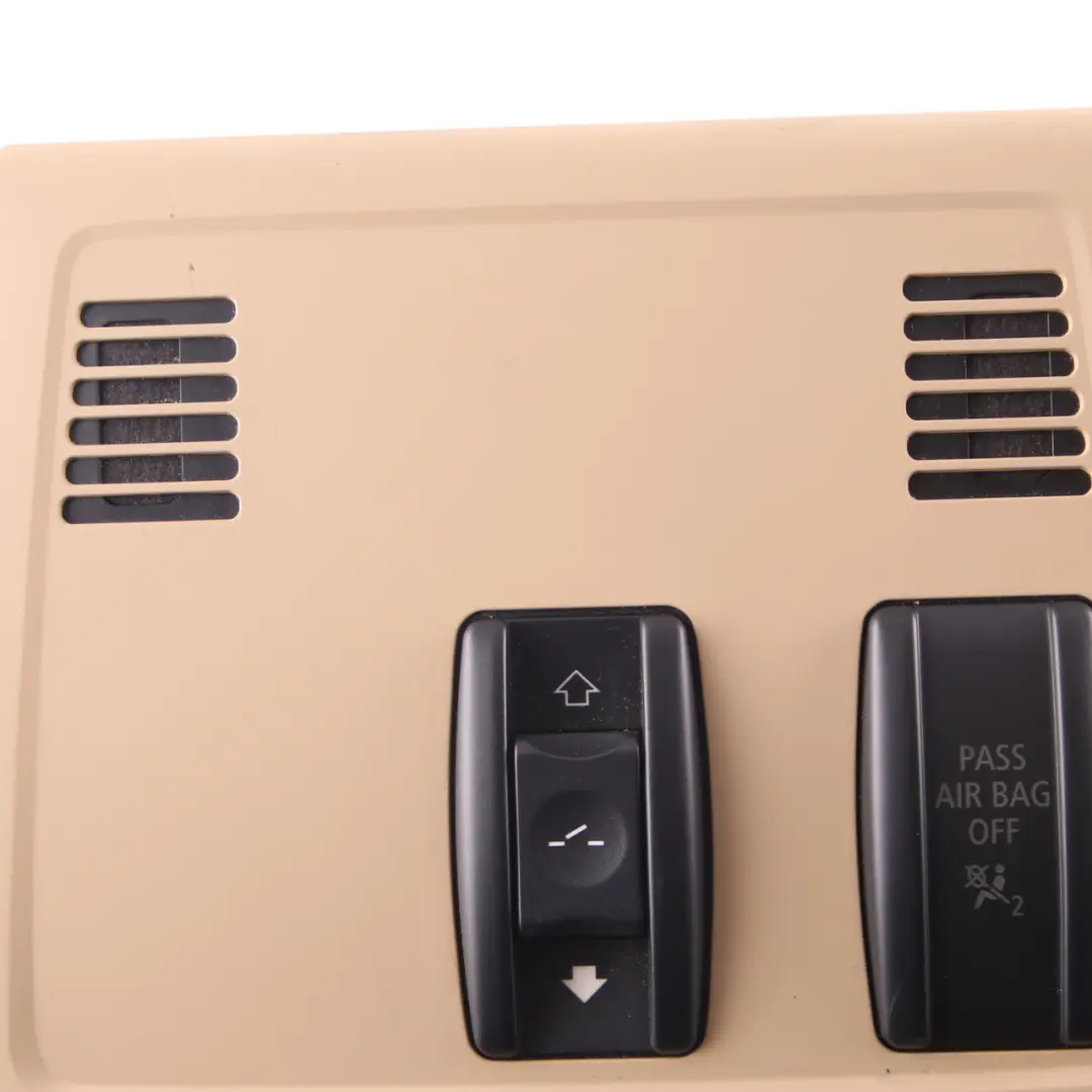  Roof Light BMW X1 E84 E91 Switch Control Unit Headliner Module Beige - SKU 9225509 - Part number 9225509