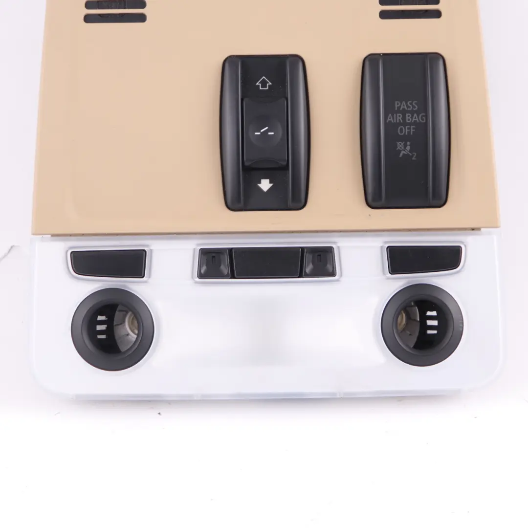 Roof Light BMW X1 E84 E91 Switch Control Unit Headliner Module Beige to with Part number 9225509 Roof Light BMW X1 E84 E91 Switch Control Unit Headliner Module Beige - SKU 9225509 - Part number 9225509