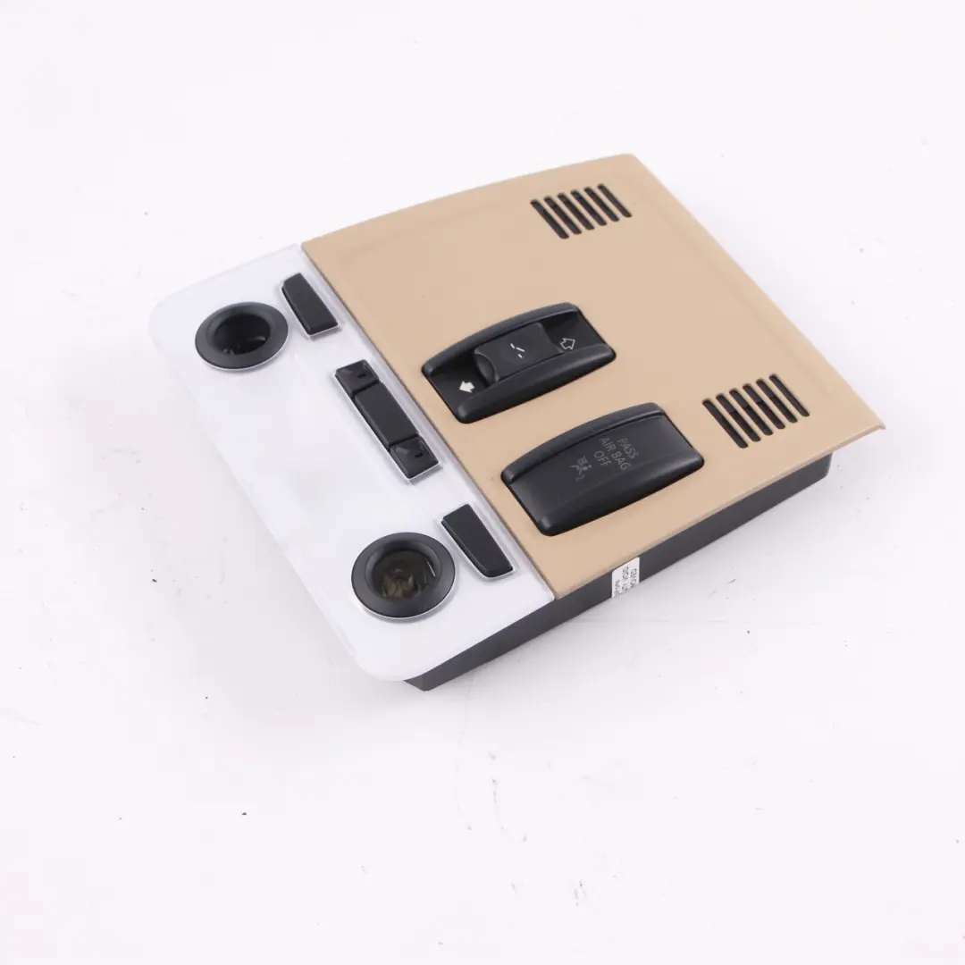 Roof Light BMW X1 E84 E91 Switch Control Unit Headliner Module Beige to with Part number 9225509 Roof Light BMW X1 E84 E91 Switch Control Unit Headliner Module Beige - SKU 9225509 - Part number 9225509