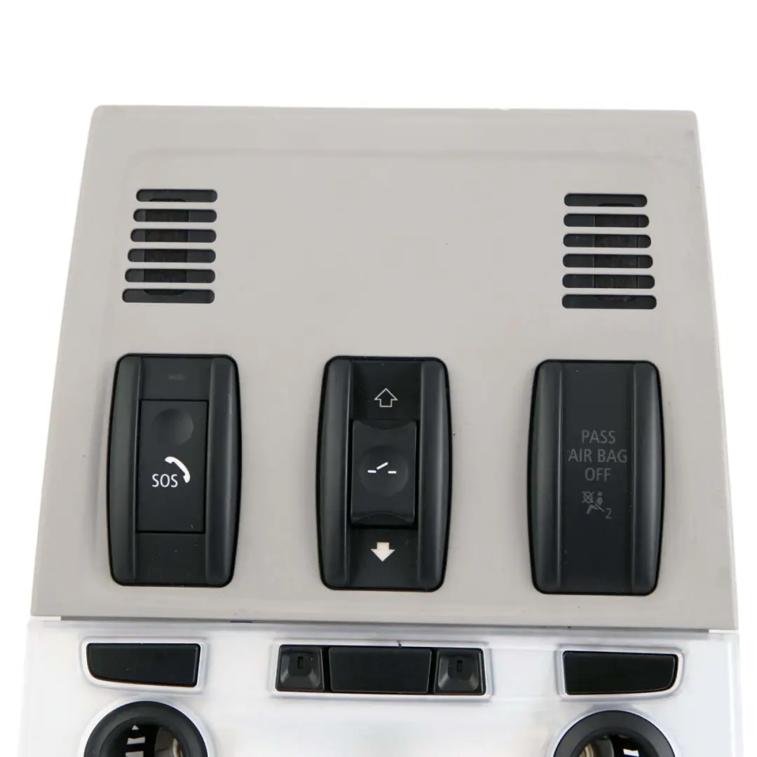 Switch Unit Roof Light Control Headliner Module Grey to BMW 3 X1 Series E91 E84 with Part number 9225514 BMW 3 X1 Series E91 E84 Switch Unit Roof Light Control Headliner Module Grey - SKU 9225514 - Part number 9225514