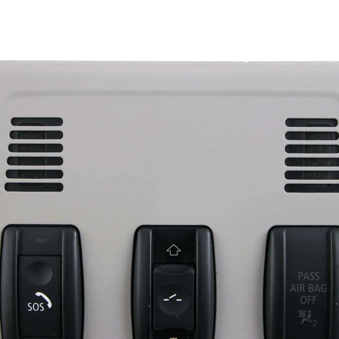 Switch Unit Roof Light Control Headliner Module Grey to BMW 3 X1 Series E91 E84 with Part number 9225514 BMW 3 X1 Series E91 E84 Switch Unit Roof Light Control Headliner Module Grey - SKU 9225514 - Part number 9225514