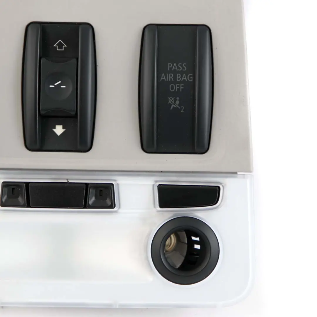 BMW 3 X1 Series E91 E84 Switch Unit Roof Light Control Headliner Module Grey - SKU 9225514 - Part number 9225514