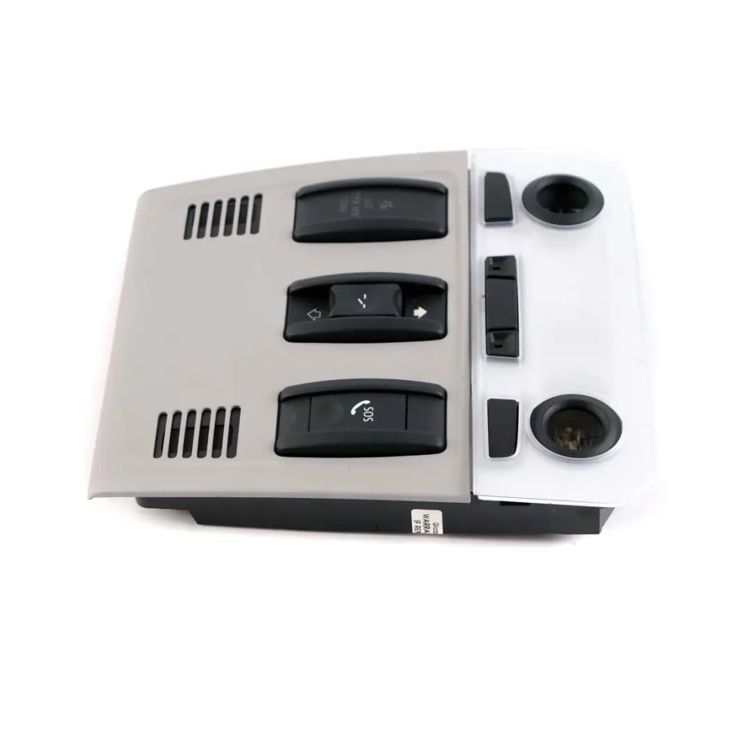BMW 3 X1 Series E91 E84 Switch Unit Roof Light Control Headliner Module Grey - SKU 9225514 - Part number 9225514