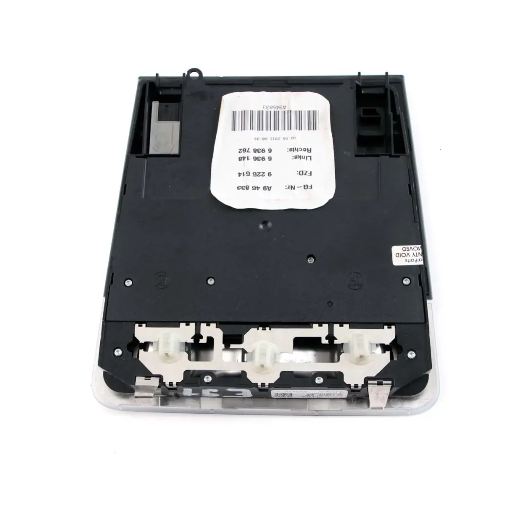 BMW 3 X1 Series E91 E84 Switch Unit Roof Light Control Headliner Module Grey - SKU 9225514 - Part number 9225514