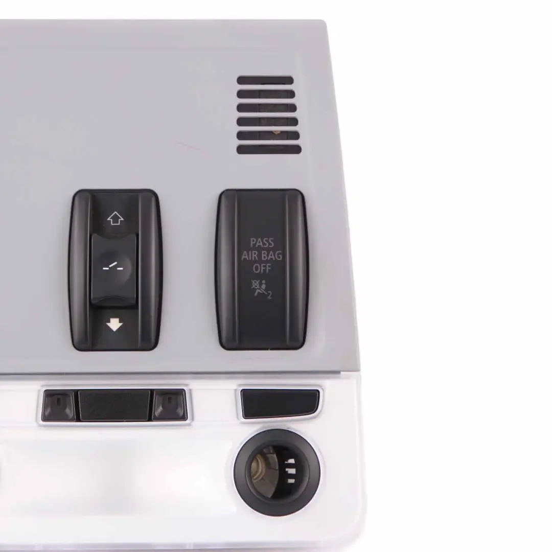 BMW E81 E87 E87N E82 Schaltereinheit Dach Innenleuchte ALASKAGRAU - SKU 9225523 - Teilenummer 61319225523
