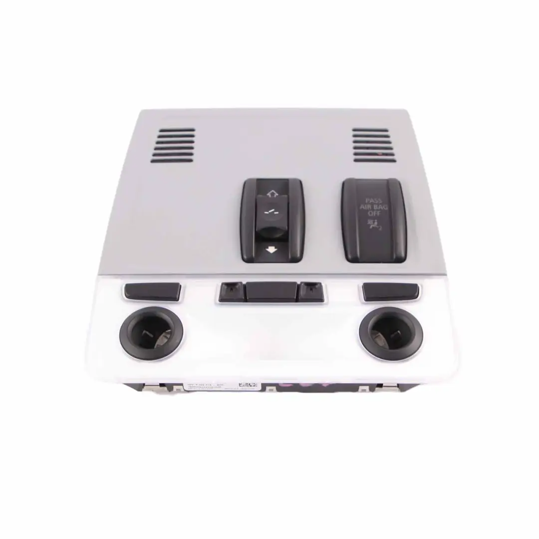 BMW E81 E87 E87N E82 Schaltereinheit Dach Innenleuchte ALASKAGRAU - SKU 9225523 - Teilenummer 61319225523