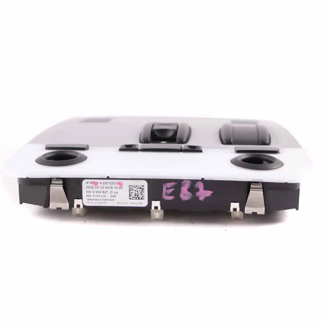 BMW E81 E87 E87N E82 Switch Unit Roof Interior Light ALASKAGRAU - SKU 9225523 - Part number 61319225523