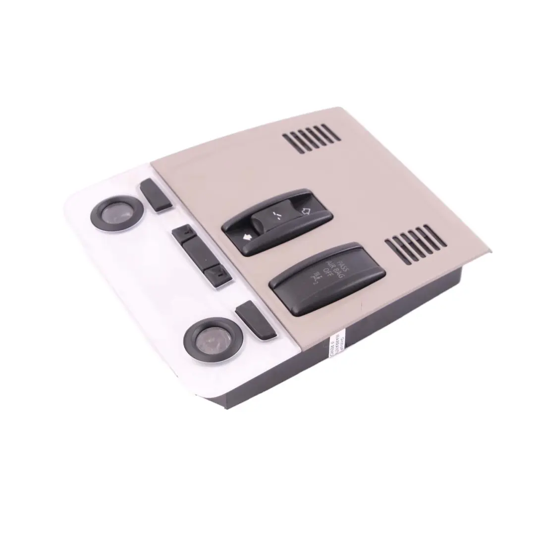 Switch Unit Roof Light Control Headliner Module Beige 9137510 to BMW E81 E82 E87 with Part number 9225524 BMW E81 E82 E87 Switch Unit Roof Light Control Headliner Module Beige 9137510 - SKU 9225524 - Part number 9225524