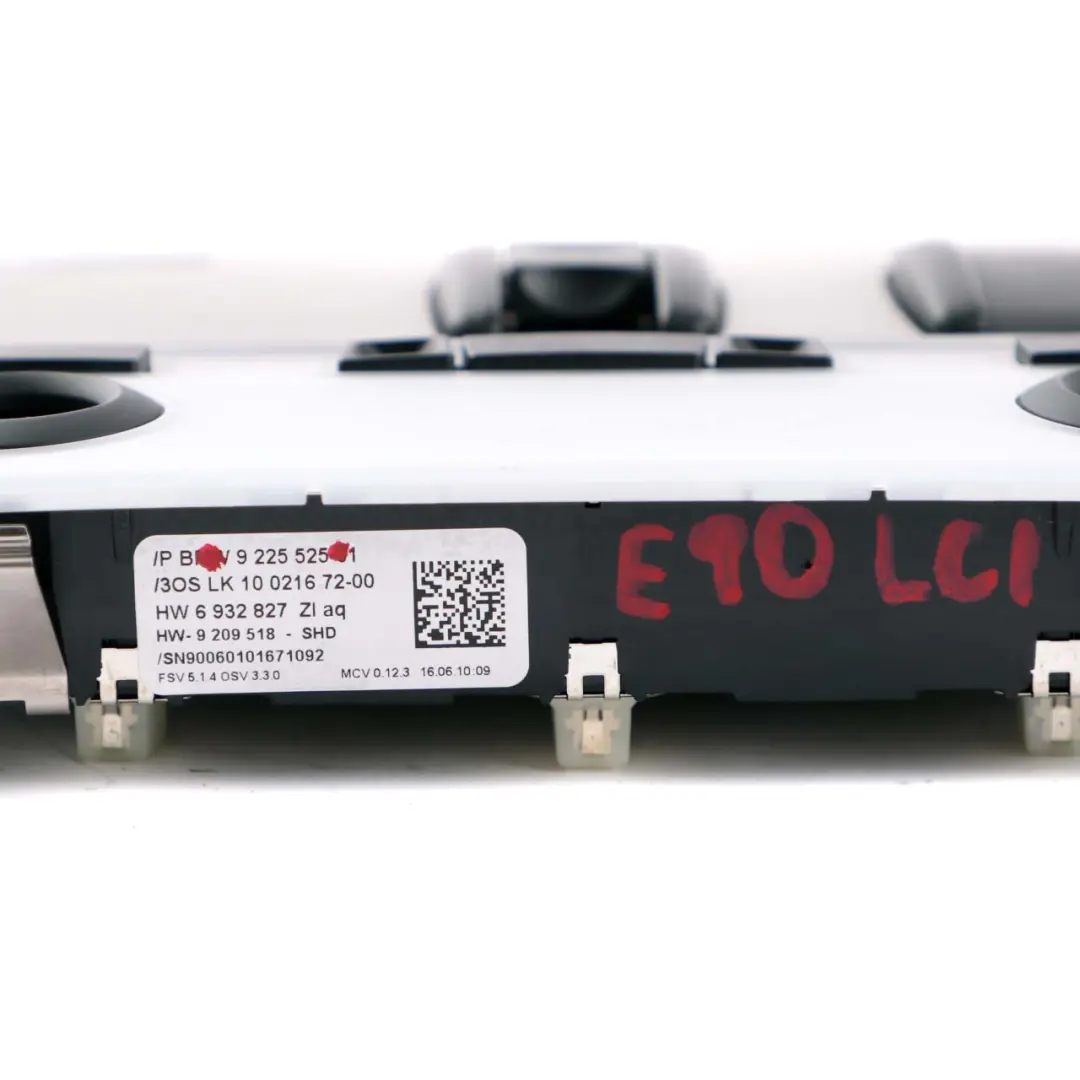 BMW E90 E92 LCI Schalter Innenleuchte Lampe Dach Grau Schiebedach - SKU 9225525 - Teilenummer 9225525