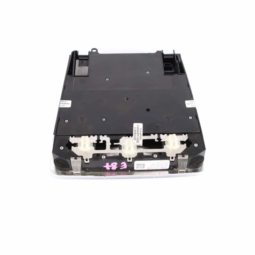 BMW E87 E90 Switch Unit Roof Light Control Headliner Module Black - SKU 9225527 - Part number 9225527