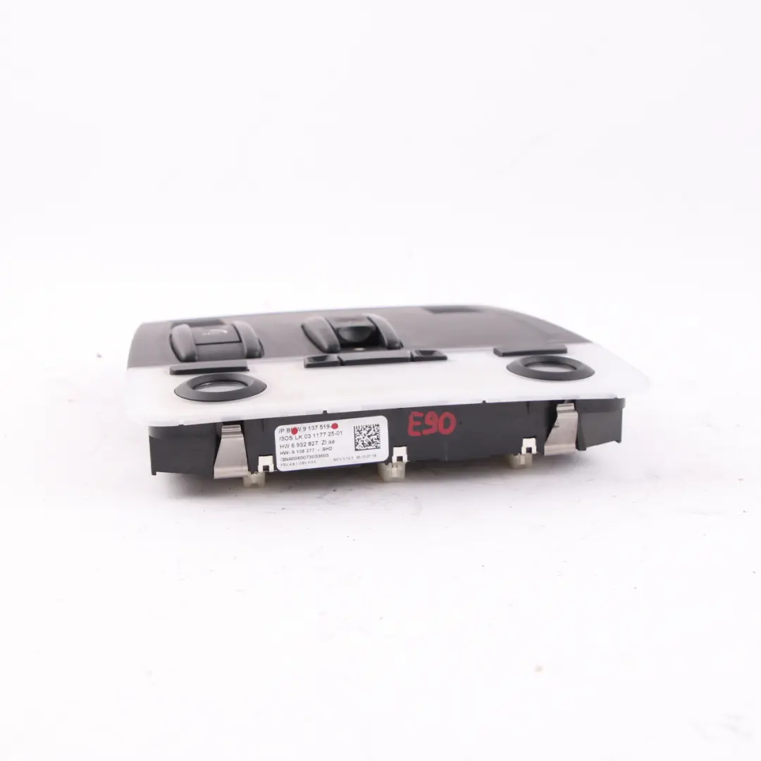 BMW E87 E90 E92 Switch Unit Roof Light Control Headliner Module Black 9137519 - SKU 9225533 - Part number 9225533