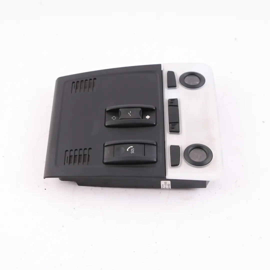 BMW E87 E90 E92 Switch Unit Roof Light Control Headliner Module Black 9137519 - SKU 9225533 - Part number 9225533