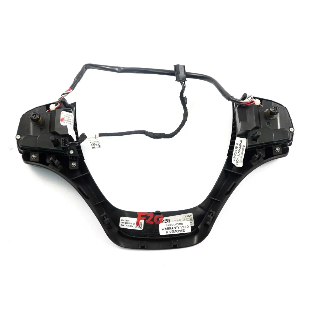 BMW F20 F21 F30 Tapa Interruptor Multifuncion Volante Basico - SKU 9225608 - Número de pieza 9225608