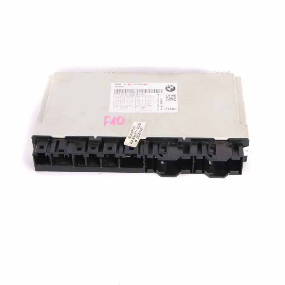 Seat Control Unit BMW F01 F10 Module ECU Electronic Module Memory - SKU 9225618 - Part number 9225618