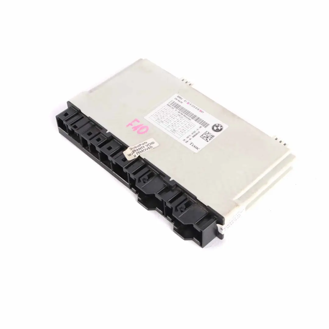 Control Unit BMW F01 F10 Module ECU Electronic Module Memory to Seat with Part number 9225618 Seat Control Unit BMW F01 F10 Module ECU Electronic Module Memory - SKU 9225618 - Part number 9225618