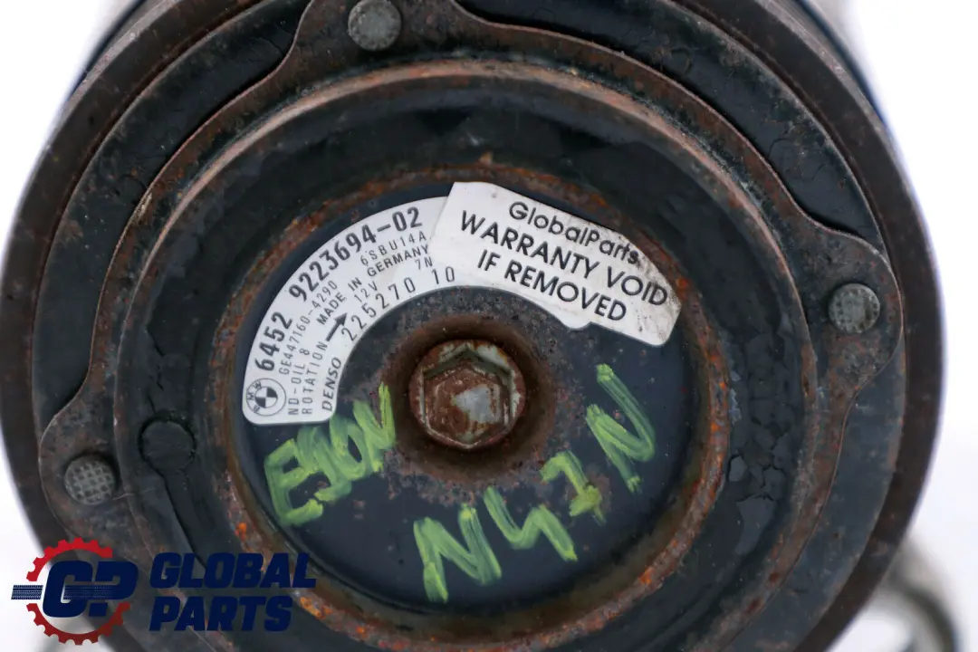 Conditioner A/C Compressor Pump 9223694 to BMW E90 LCI F10 F20 F30 F31 Air with Part number 9225703 BMW E90 LCI F10 F20 F30 F31 Air Conditioner A/C Compressor Pump 9223694 - SKU 9225703 - Part number 9225703