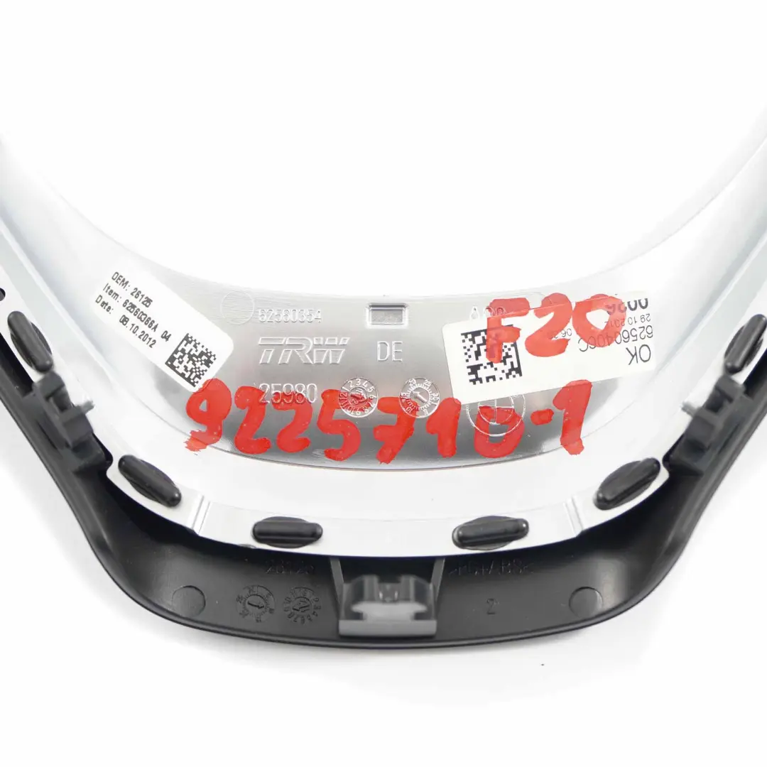 BMW F20 F21 F30 Tapa Interruptor Multifuncion Volante Deportivo - SKU 9225710-1 - Número de pieza 9225710