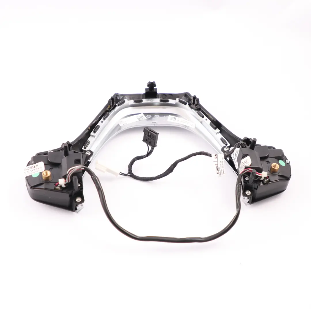 Trim Multifunction Switch Steering Wheel to BMW F20 F21 F30 M Sport Cover with Part number 9225710 BMW F20 F21 F30 M Sport Cover Trim Multifunction Switch Steering Wheel - SKU 9225710-5 - Part number 9225710