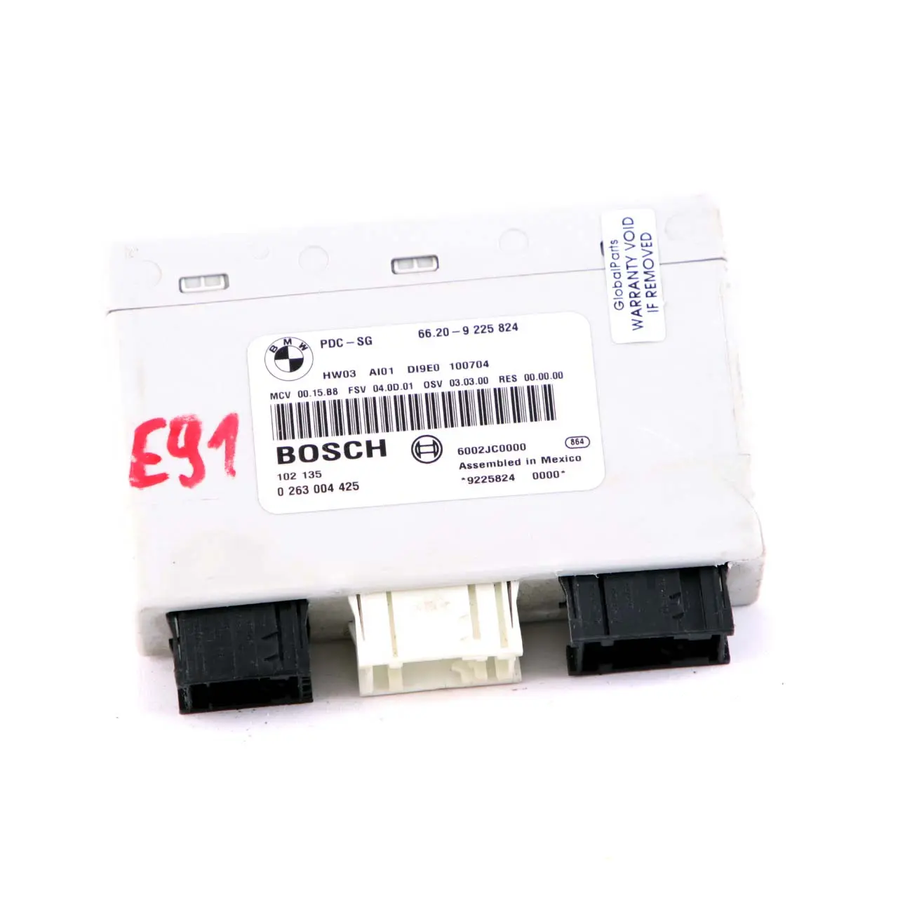 PDC Modul BMW E81 E82 E87 E90 E91 E92 Parkdistanz Kontrollgerät 9225824