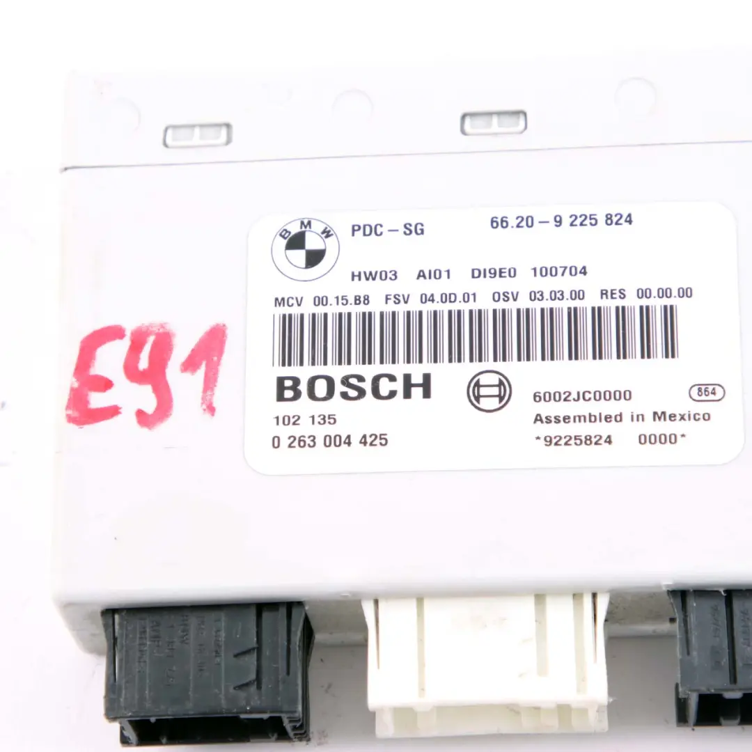 BMW E81 E82 E87 E90 E91 E92 E93 Unita Controllo Sensori Pdc 6982396 - SKU 9225824 - Numero di parte 9225824
