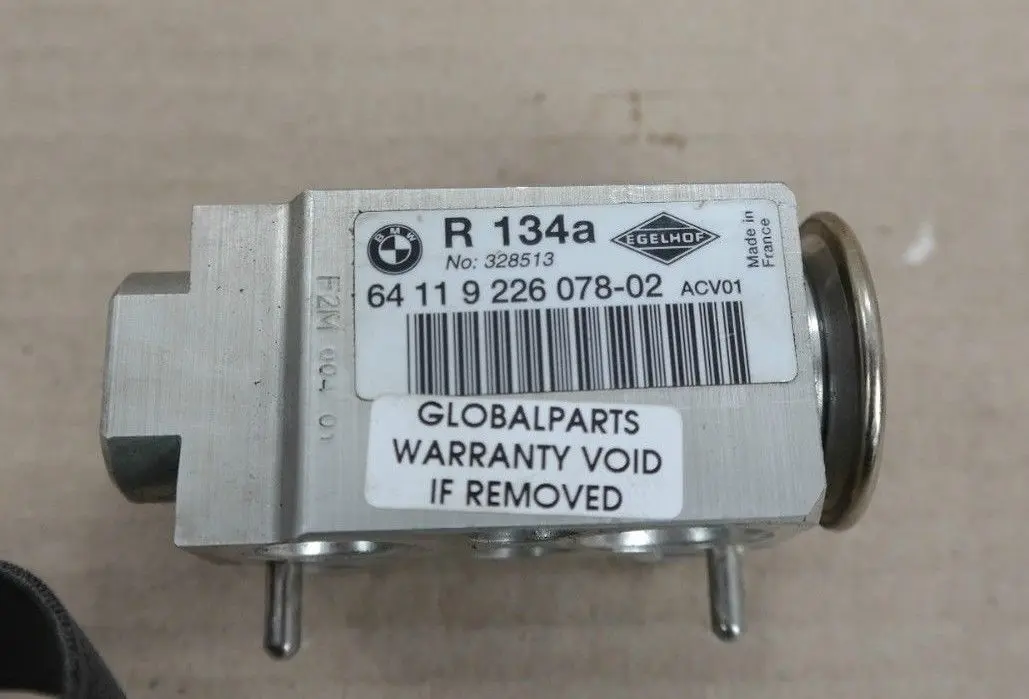 BMW 1 3 er E81 E87 E90 E90N E91 E92 E93 LCI Expansionsventil R134A - SKU 9226078 - Teilenummer 9226078