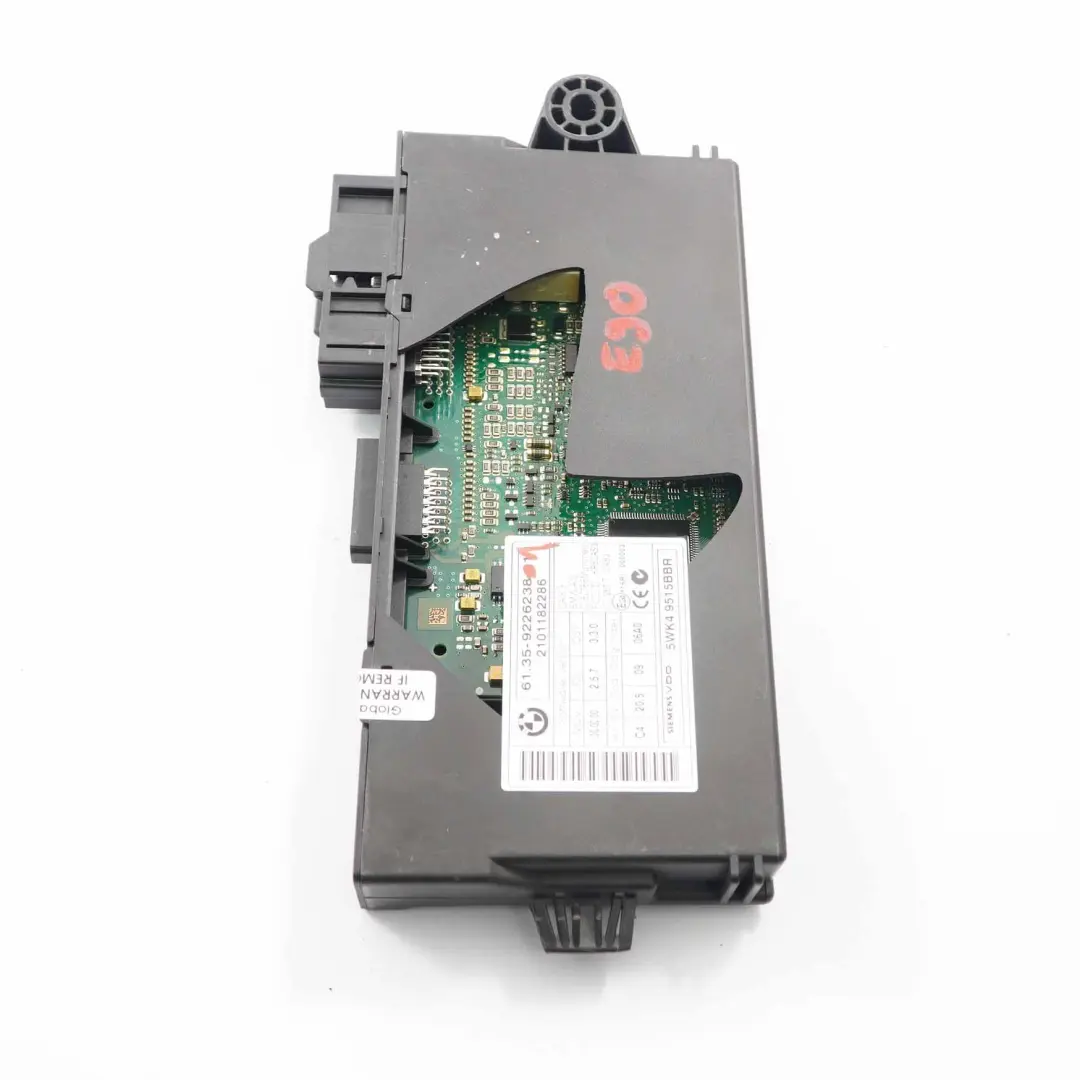 CAS 3 ECU Steuergerät Schlüssel-Lese-Modul BMW E60 E87 E90 E91 E92 - SKU 9226238-1 - Teilenummer 9226238