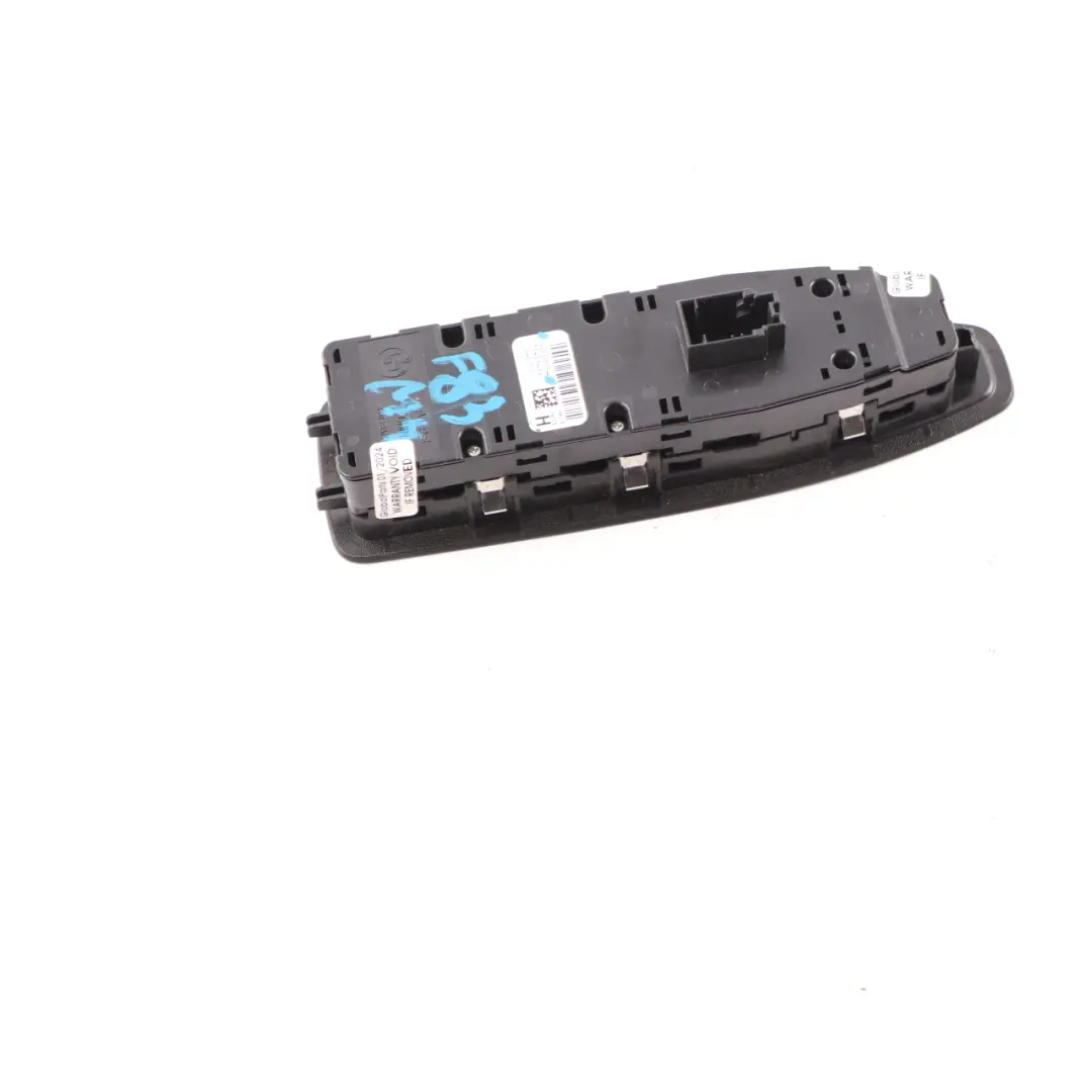  Window Lifter Switch BMW F23 F33 Driver Side Mirror Control Panel Black - SKU 9226263 - Part number 9226263