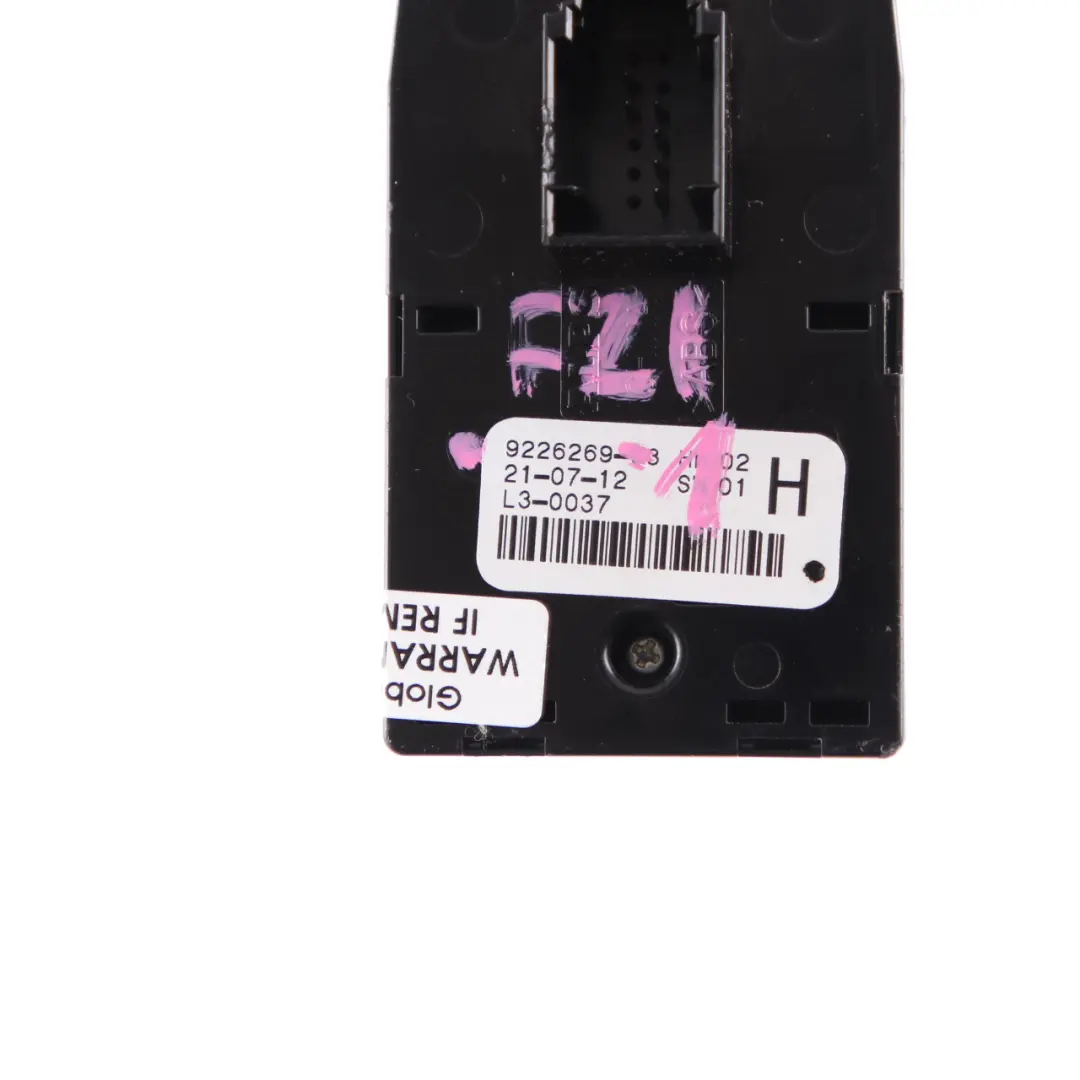 BMW F21 F32 Interruttore alzacristalli lato guida a scomparsa elettrica - SKU 9226269-1 - Numero di parte 9226269