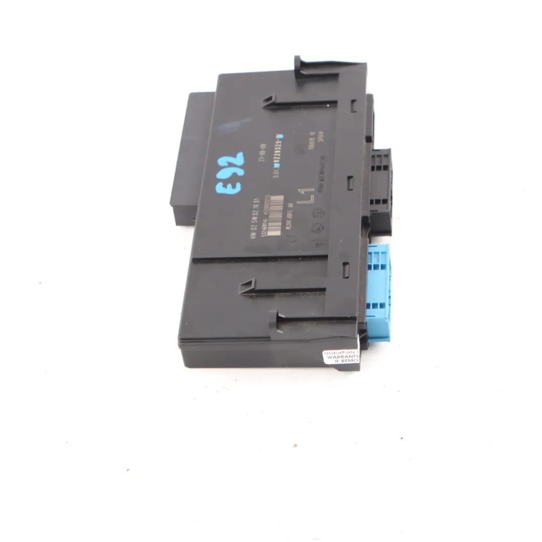 BMW E82 ECU Centralina Junction Box L1 PL2RR Jbbfe Iiir - SKU 9226325-1 - Numero di parte 9226325