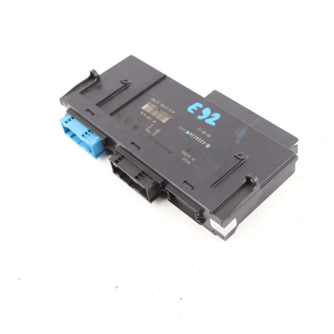 BMW E82 ECU Módulo Control Carrocería L1 PL2RR JBBFE IIIR Caja de Conexiones - SKU 9226325-1 - Número de pieza 9226325