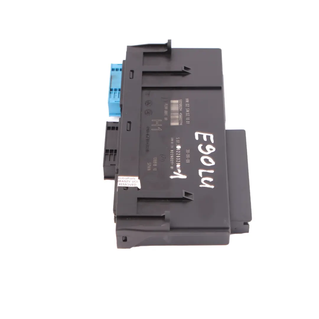 Módulo Control Carrocería Conexiones H1 PL2RR JBBFE IIIR para BMW E90 LCI con número de pieza 9226328 BMW E90 LCI Módulo Control Carrocería Conexiones H1 PL2RR JBBFE IIIR - SKU 9226328-1 - Número de pieza 9226328