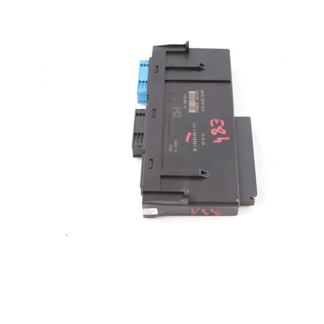 ECU Body Control Module Unit H2 PL2RR JBBFE IIIR to BMW X1 E84 with Part number 9226331 BMW X1 E84 ECU Body Control Module Unit H2 PL2RR JBBFE IIIR - SKU 9226331-2 - Part number 9226331