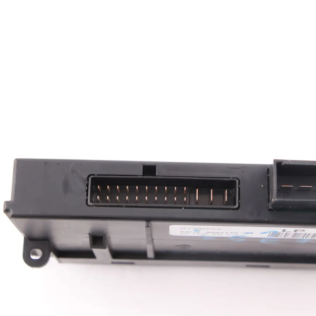 BMW X5 E70 ECU Body Control Module Unit Junction Box PL4 JBBFEIII R - SKU 9227172-1 - Part number 9227172