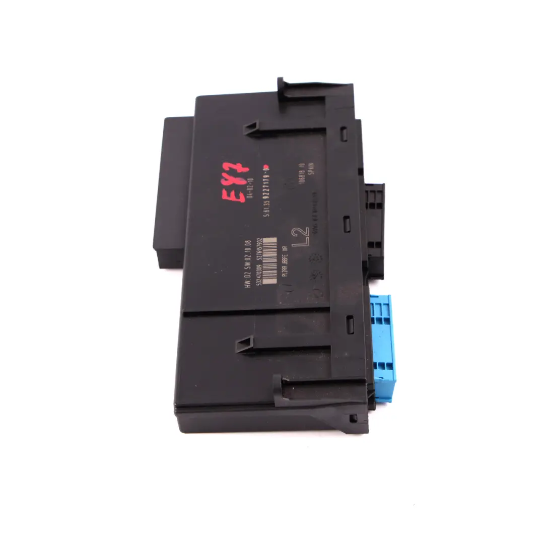 BMW 1 E87 Karosseriesteuergerät ECU L2 PL2RR JBBFE IIIR Junction Box - SKU 9227179-1 - Teilenummer 9227179