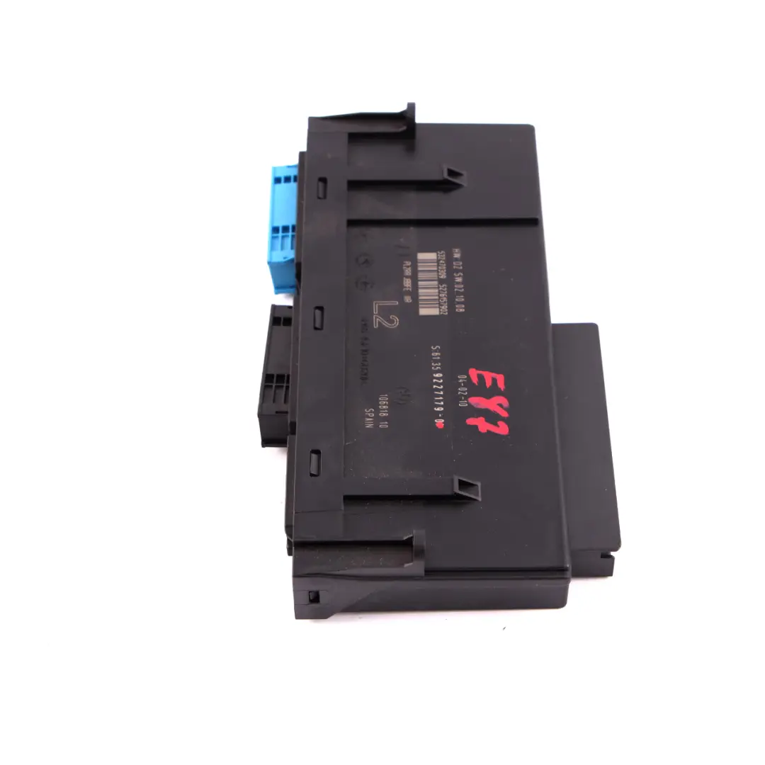 Body Control Module ECU L2 PL2RR JBBFE Junction Box para BMW E87 con número de pieza 9227179 BMW E87 Body Control Module ECU L2 PL2RR JBBFE Junction Box - SKU 9227179-1 - Número de pieza 9227179