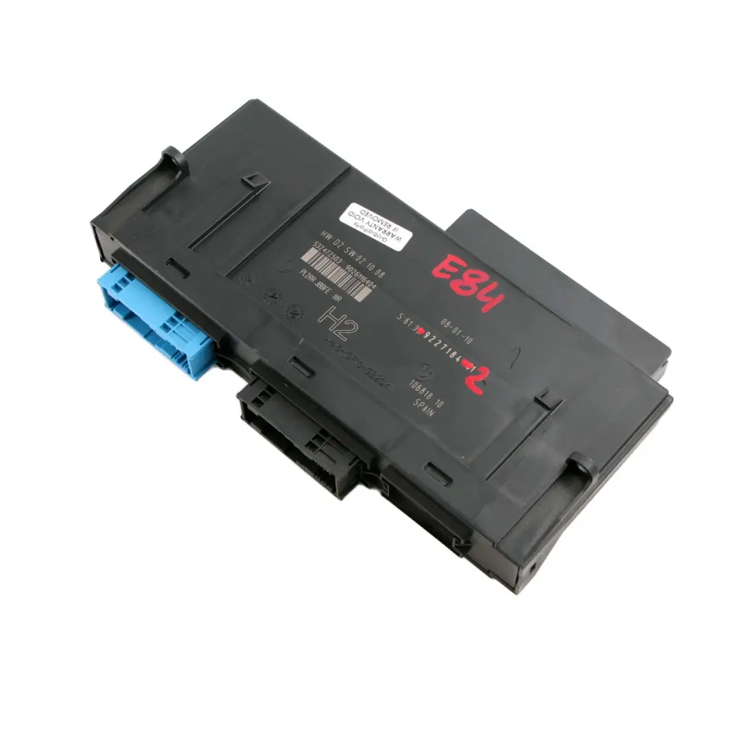 ECU Body Control Module Unit H2 PL2RR JBBFE IIIR to BMW X1 Series E84 with Part number 9227184 BMW X1 Series E84 ECU Body Control Module Unit H2 PL2RR JBBFE IIIR - SKU 9227184-2 - Part number 9227184
