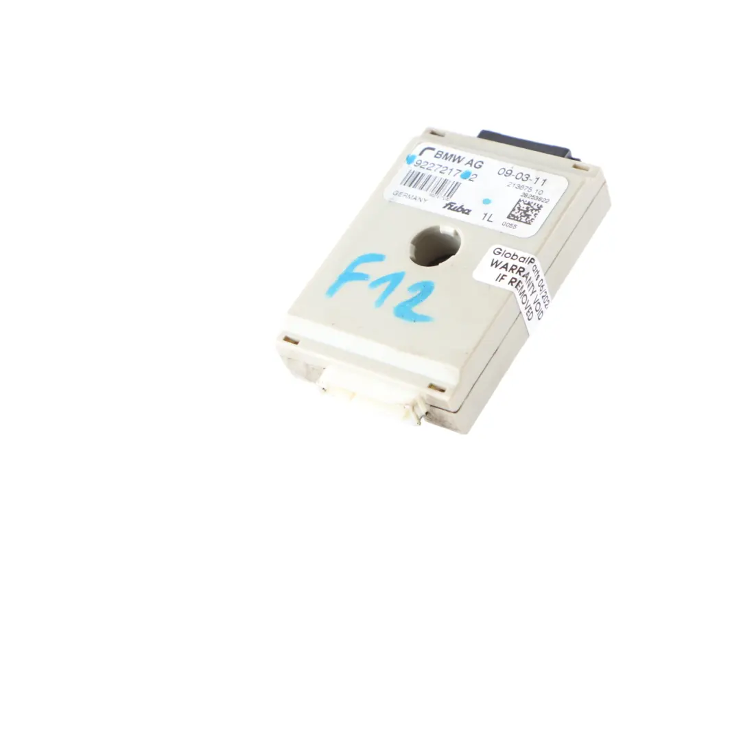 Module Filtre Suppression D'Antenne Amplificateur AMP pour BMW F12 à propos du numéro de pièce 9227217 BMW F12 Module Filtre Suppression D'Antenne Amplificateur AMP - SKU 9227217 - Numéro de pièce 9227217
