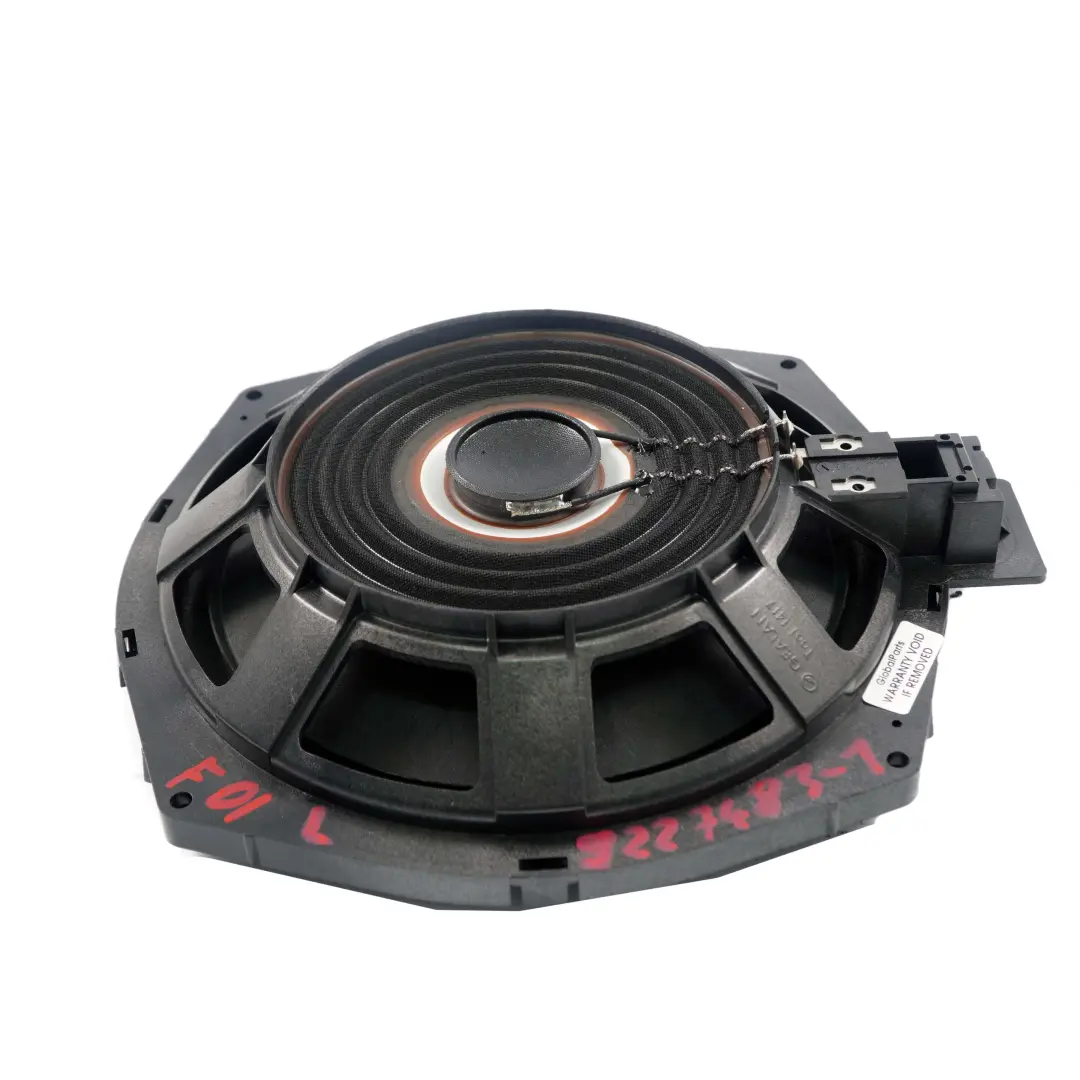 Altavoz Hi-Fi Subwoofer Izquierdo Central Bass para BMW F01 F02 con número de pieza 9227483 BMW F01 F02 Altavoz Hi-Fi Subwoofer Izquierdo Central Bass - SKU 9227483-1 - Número de pieza 9227483