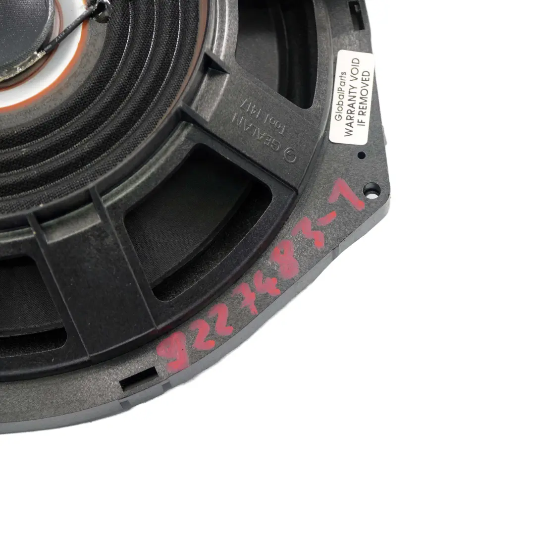 BMW F01 F02 Altavoz Hi-Fi Subwoofer Izquierdo Central Bass - SKU 9227483-1 - Número de pieza 9227483