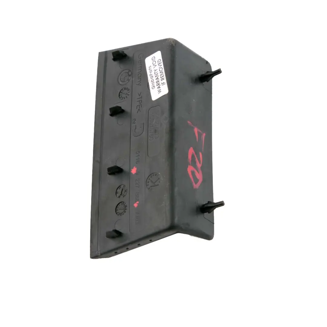 BMW F20 F30 F87 Garniture Caoutchouc Plateau Rangement Console Centrale Arriere - SKU 9227888 - Numéro de pièce 9227888