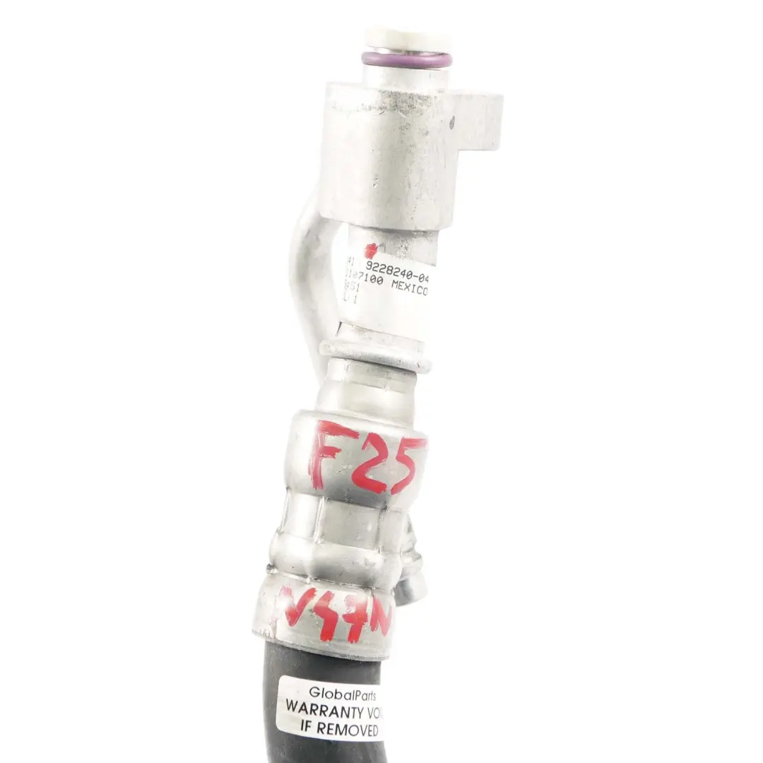 Druckleitung Kompressor Verdampfer Leitung Rohr Schlauch für BMW X3 F25 mit Teilenummer 9228240 BMW X3 F25 Druckleitung Kompressor Verdampfer Leitung Rohr Schlauch - SKU 9228240 - Teilenummer 9228240