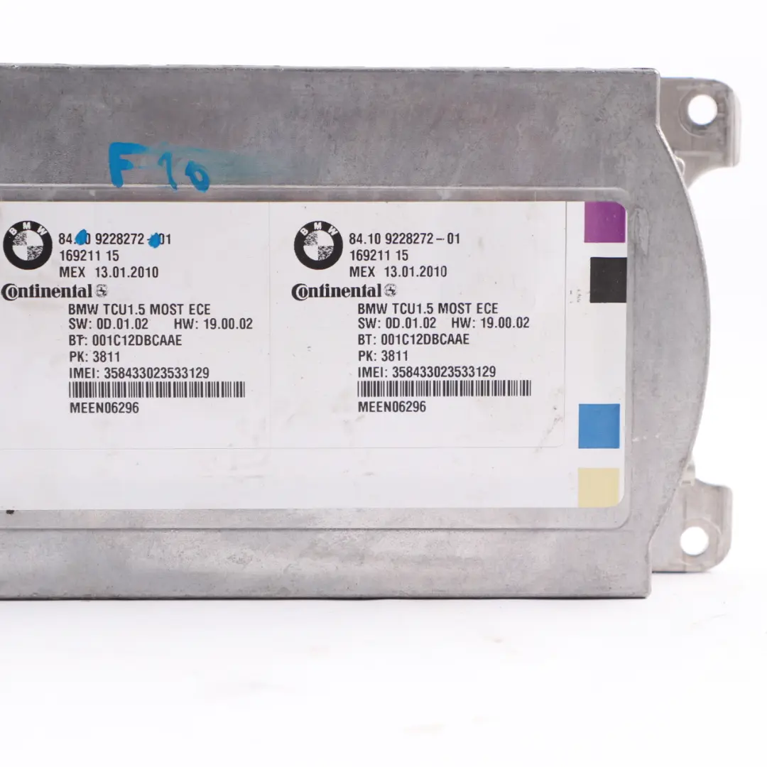 BMW F01 F07 F10 F12 Moduł Sterownik Bluetooth - SKU 9228272 - Numer Części 9228272