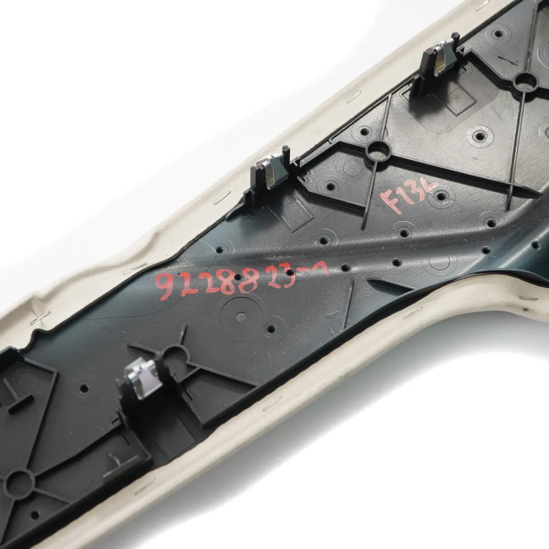  Verkleidung Mitteltunnel BMW F12 F13 Konsole Rechts Elfenbein Weiss - SKU 9228823-1 - Teilenummer 9228823