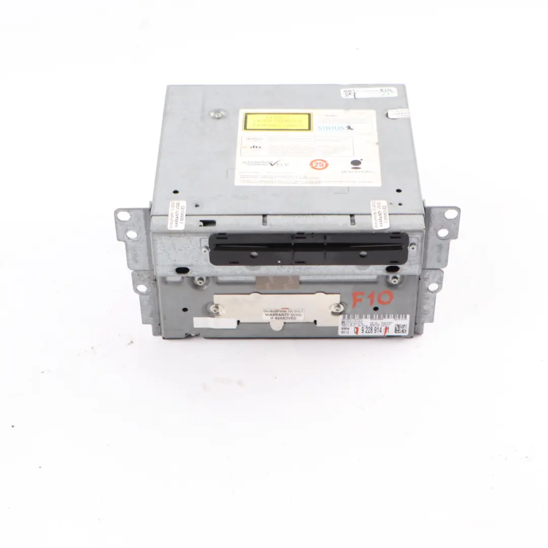  Radio CD Player BMW F10 F11 F13 Navigation ECE Sat Nav Head Unit - SKU 9228914 - Part number 9228914